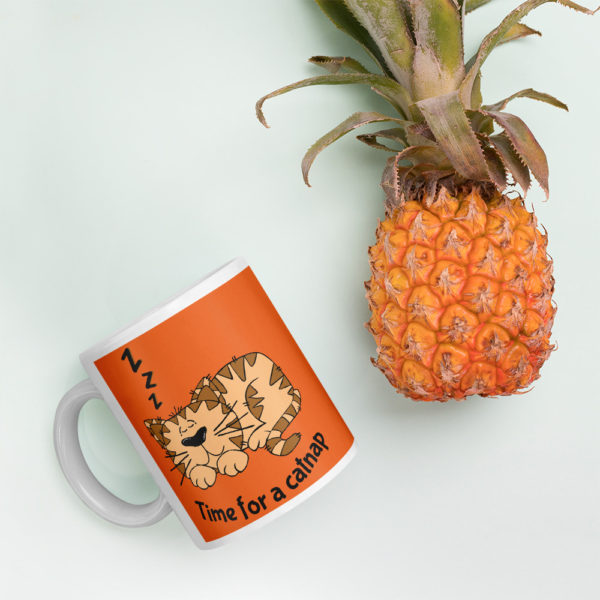 'Time for a Catnap' Mug - Image 3