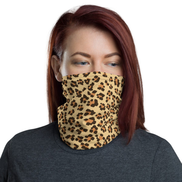 All-Over Leopard Print Unisex Neck Gaiter