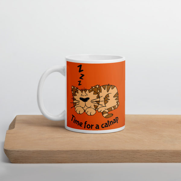 'Time for a Catnap' Mug