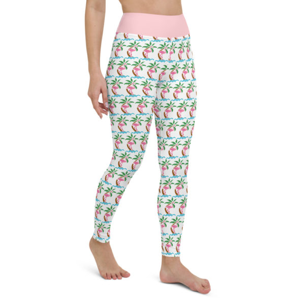 Flamingo Yoga Leggings - Image 5