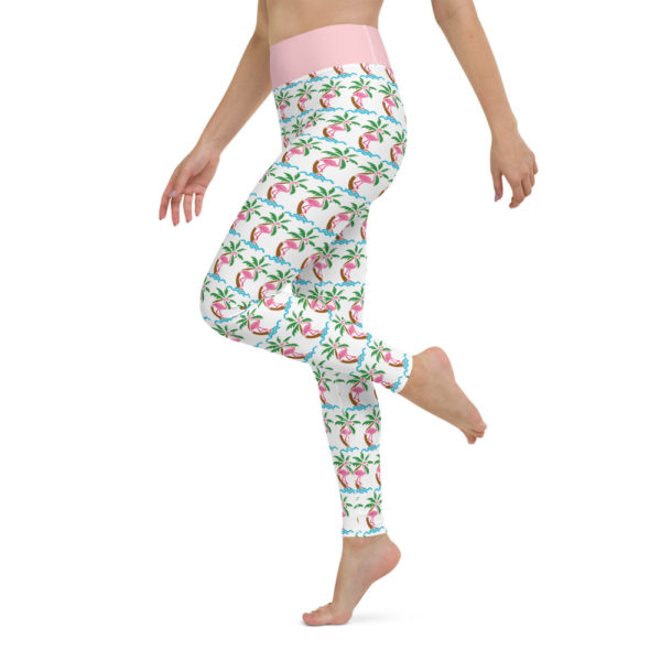 Flamingo Yoga Leggings - Image 2