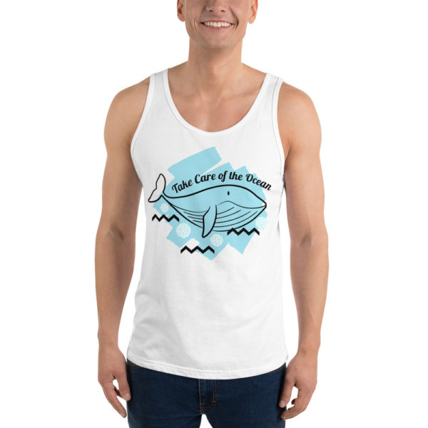 Take Care of the Ocean Men's Tank Top