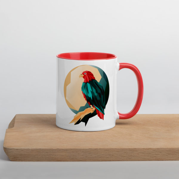 Eagle mug - red