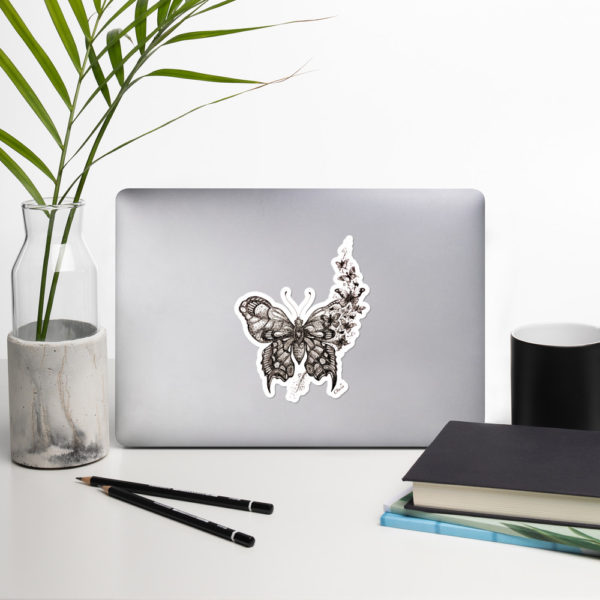 Butterfly Bubble-Free Stickers by Charlie Munro - Image 8