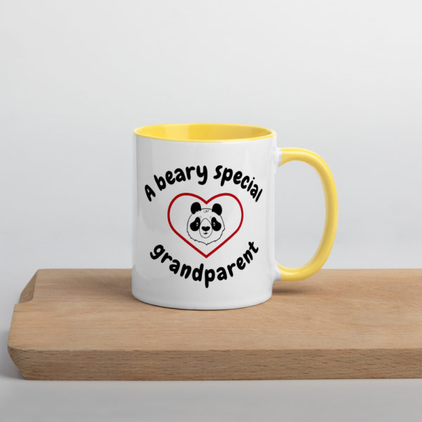 A Beary Special Grandparent Mug with Colour Inside