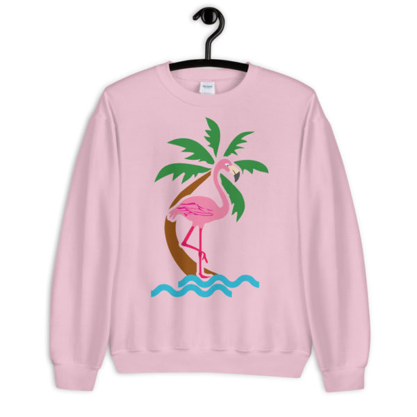 Pink Flamingo Sweatshirt - Image 2