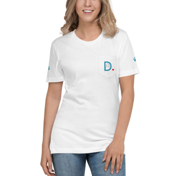 Women's Dog Lover Pocket T-Shirt