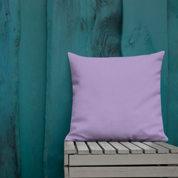 Butterfly Premium Pillow in Purple by Charlie Munro - Image 9