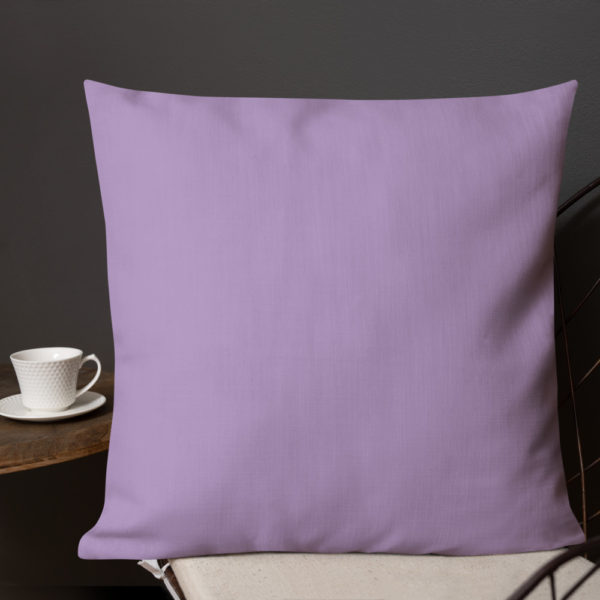 Butterfly Premium Pillow in Purple by Charlie Munro - Image 6