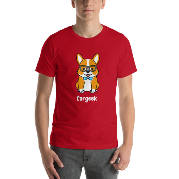 Corgeek Short-Sleeve Unisex T-Shirt - Image 2