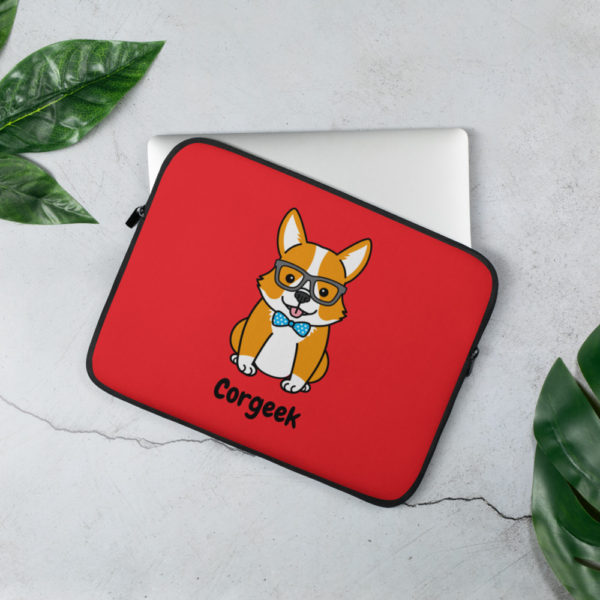 Corgeek Laptop Sleeve - Red