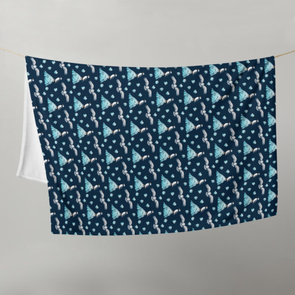 Arctic Birds Throw Blanket - Image 7