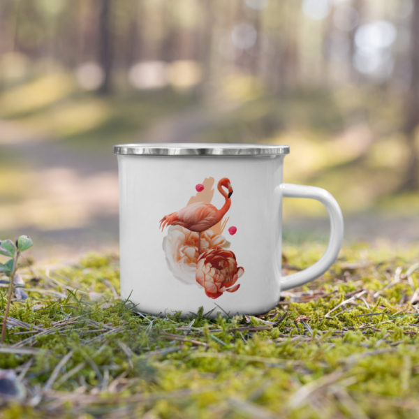 Flamingo Enamel Mug 2