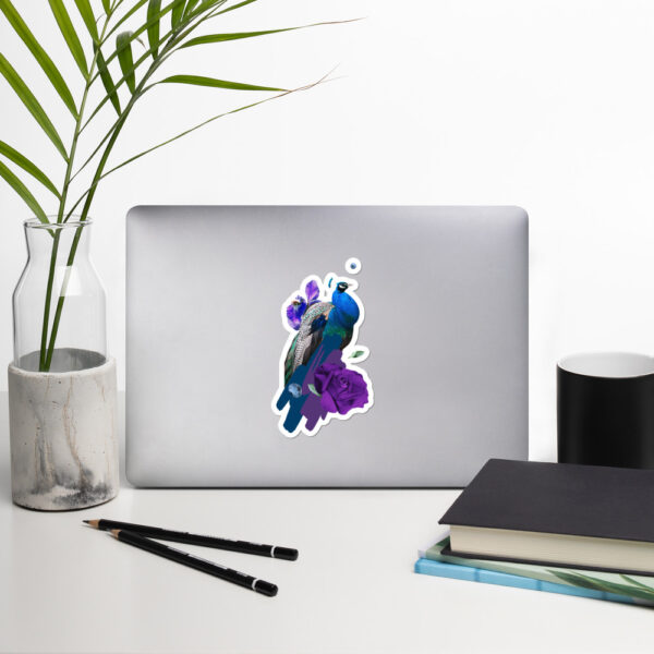 Peacock Bubble-Free Stickers - Image 8