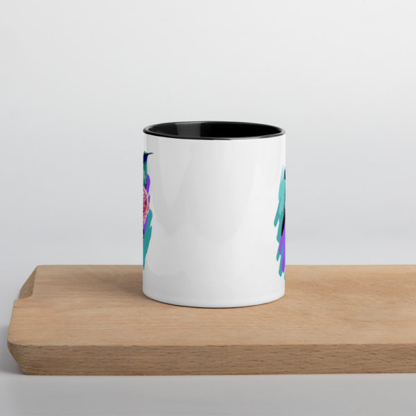 Hummingbird Mug with Colour Inside - Image 5