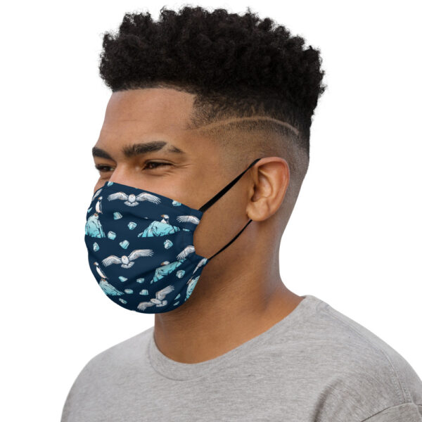 Arctic Birds Face Mask - Image 2