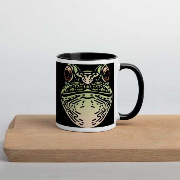 Frog Mug with Colour Inside