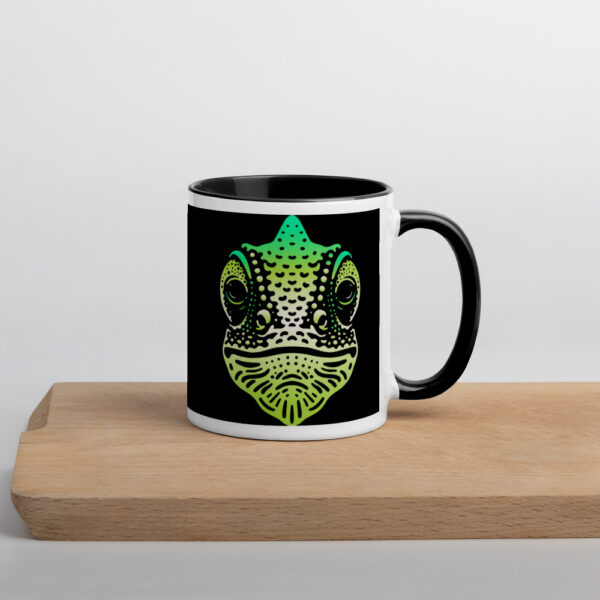 Chameleon Mug with Colour Inside