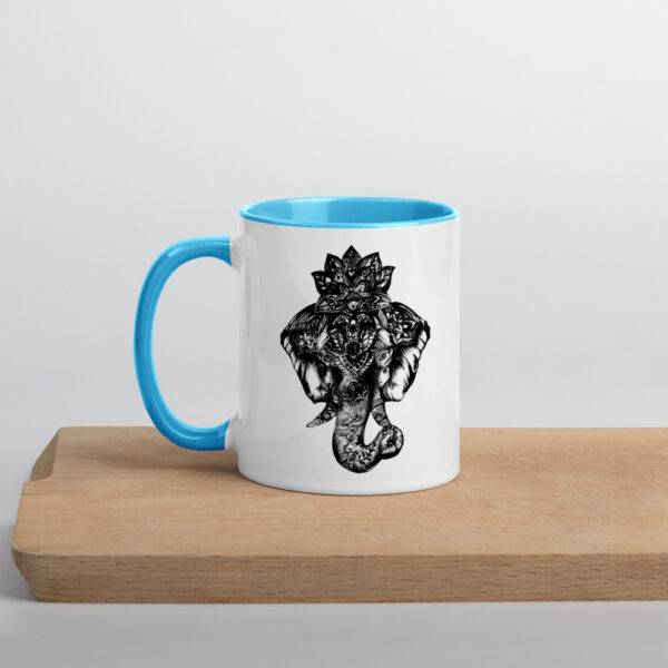 Elephant Mug with Colour Inside - Image 6