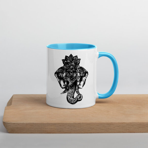 Elephant Mug with Colour Inside - Image 4