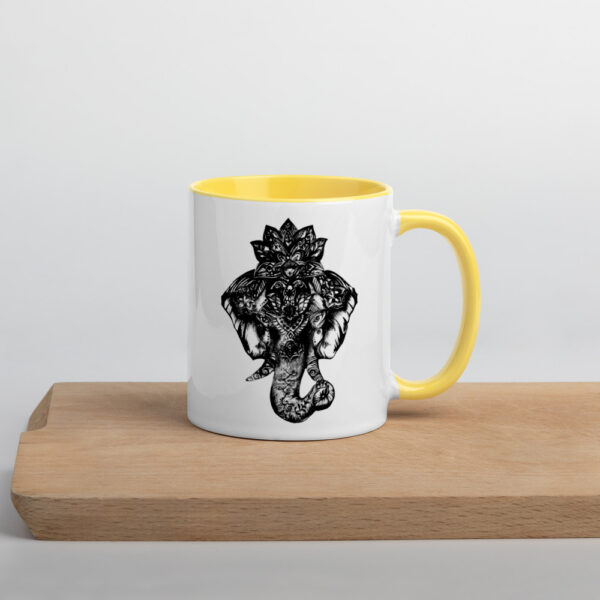 Elephant Mug with Colour Inside