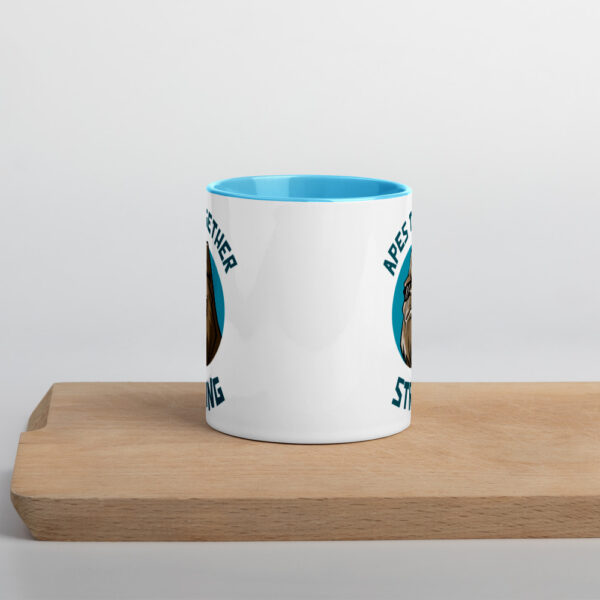 Apes Together Strong Mug with Colour Inside - Image 14