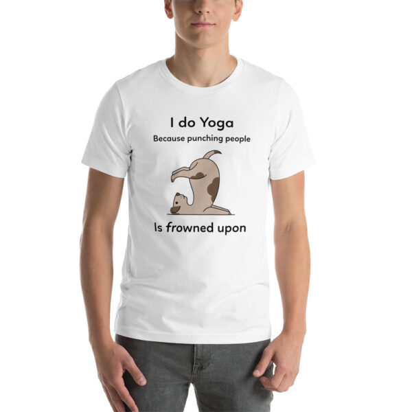 I Do Yoga Dog Short-Sleeve Unisex T-Shirt