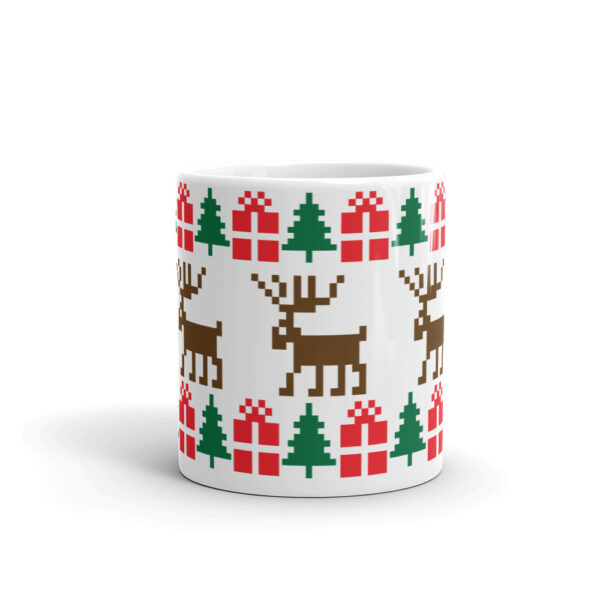 Reindeer Christmas Mug - Image 3