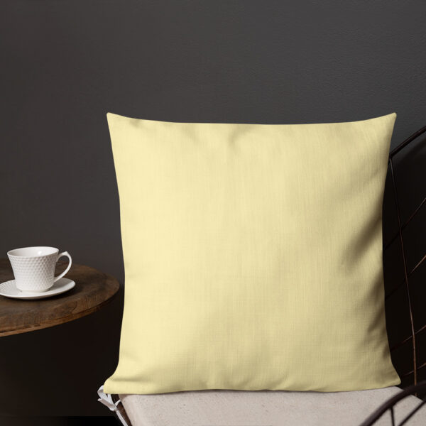 Elephant Premium Cushion in Yellow by Charlie Munro - Image 8