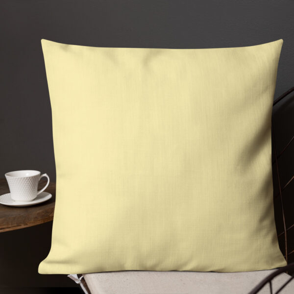 Elephant Premium Cushion in Yellow by Charlie Munro - Image 6